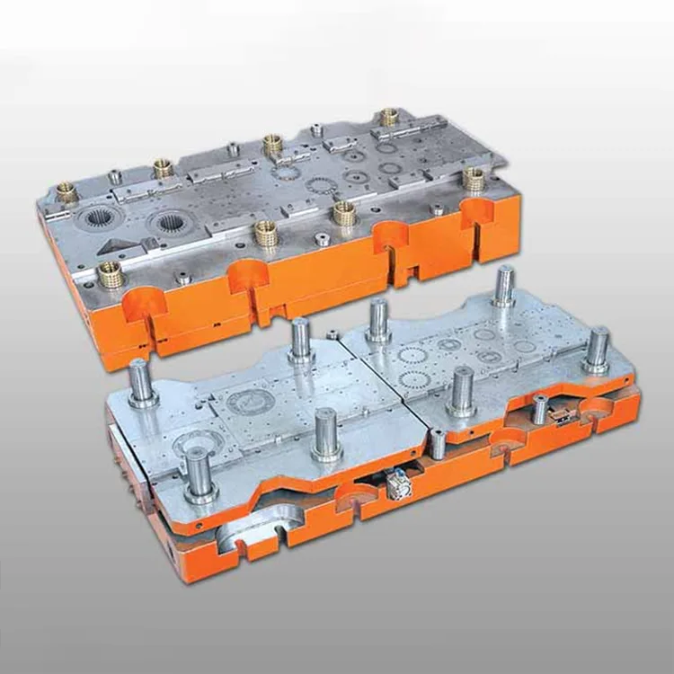 AC 압축기 코어용 이중열 프로그레시브 다이