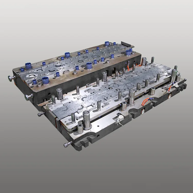 캡슐화된 모터용 이중열 프로그레시브 다이